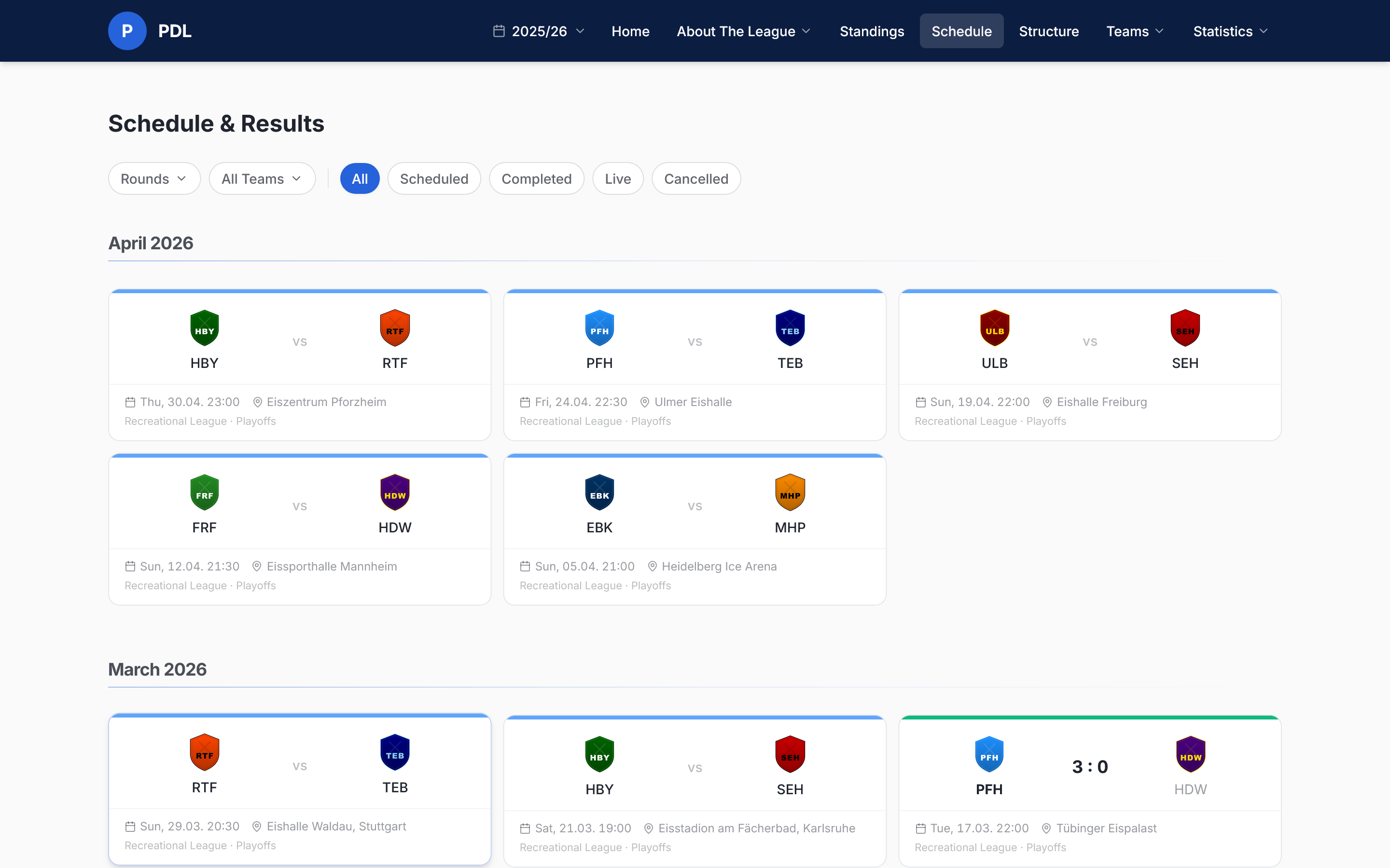 Schedule Generator
